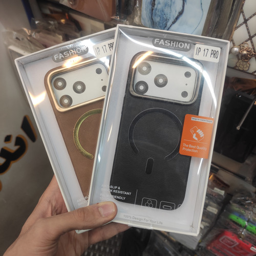 کاور چرمی iPhone 17 pro